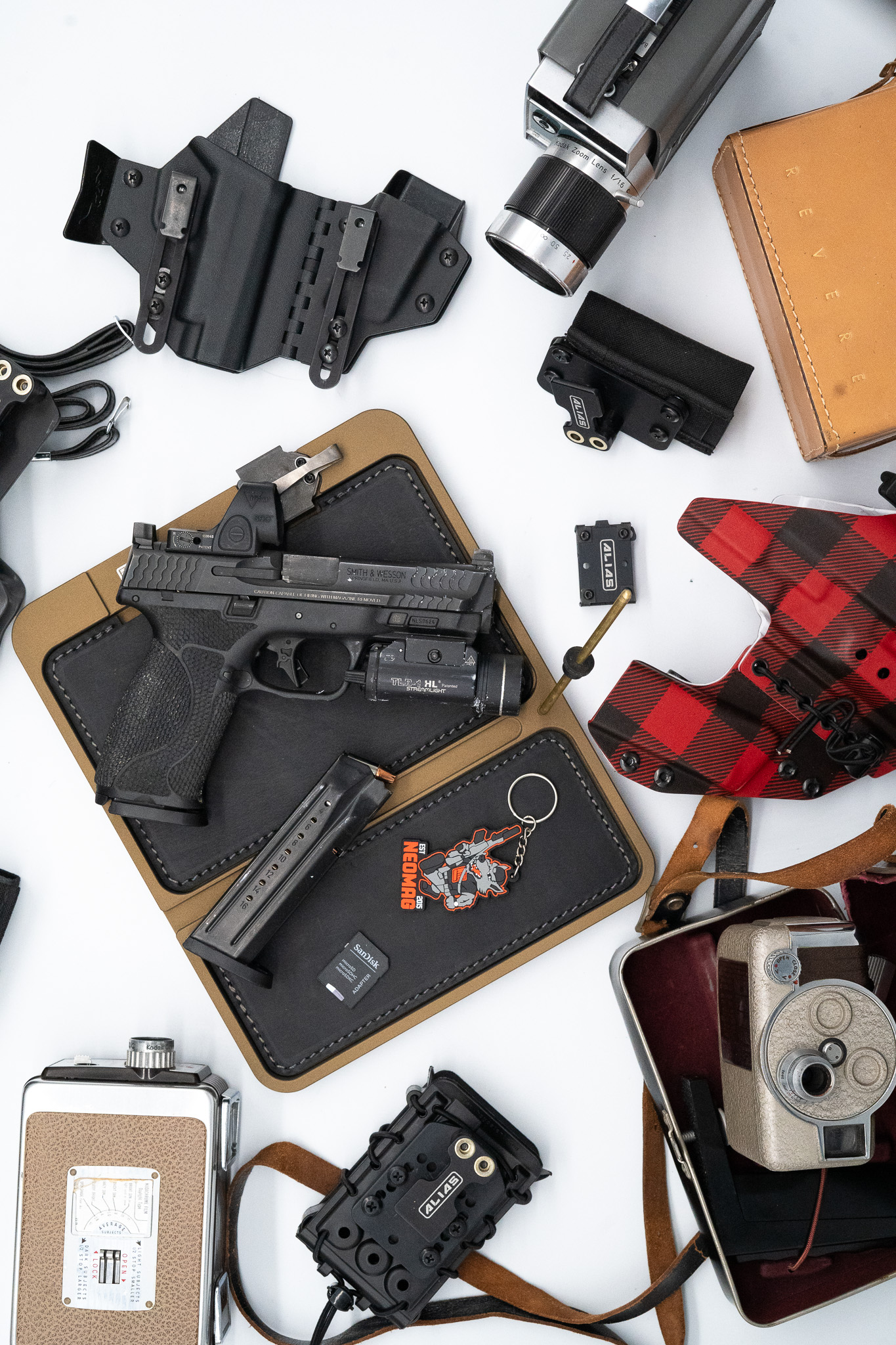 Premium EDC Dump Tray: Stitched Leather Insert - Image 4