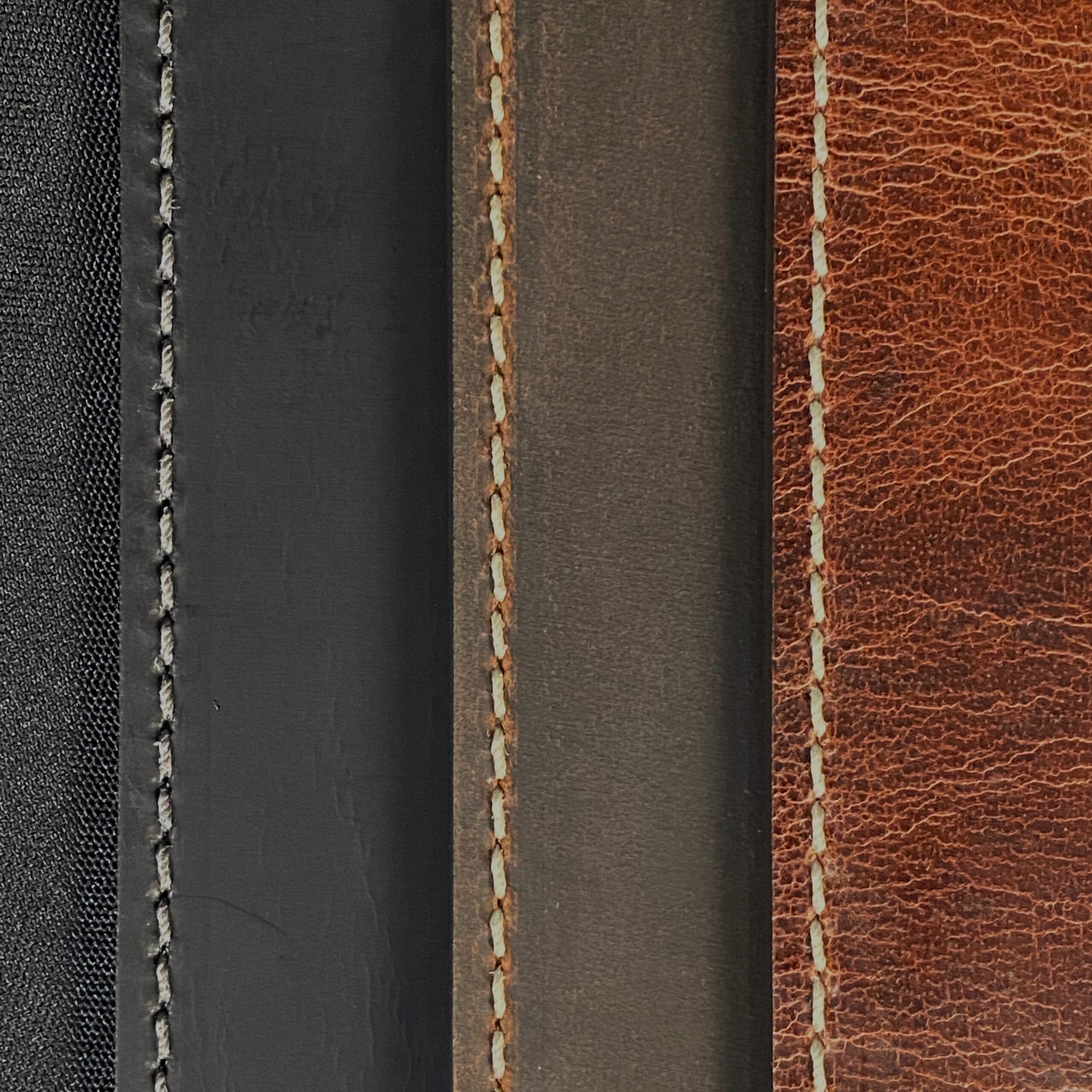 Premium EDC Dump Tray: Stitched Leather Insert - Image 3