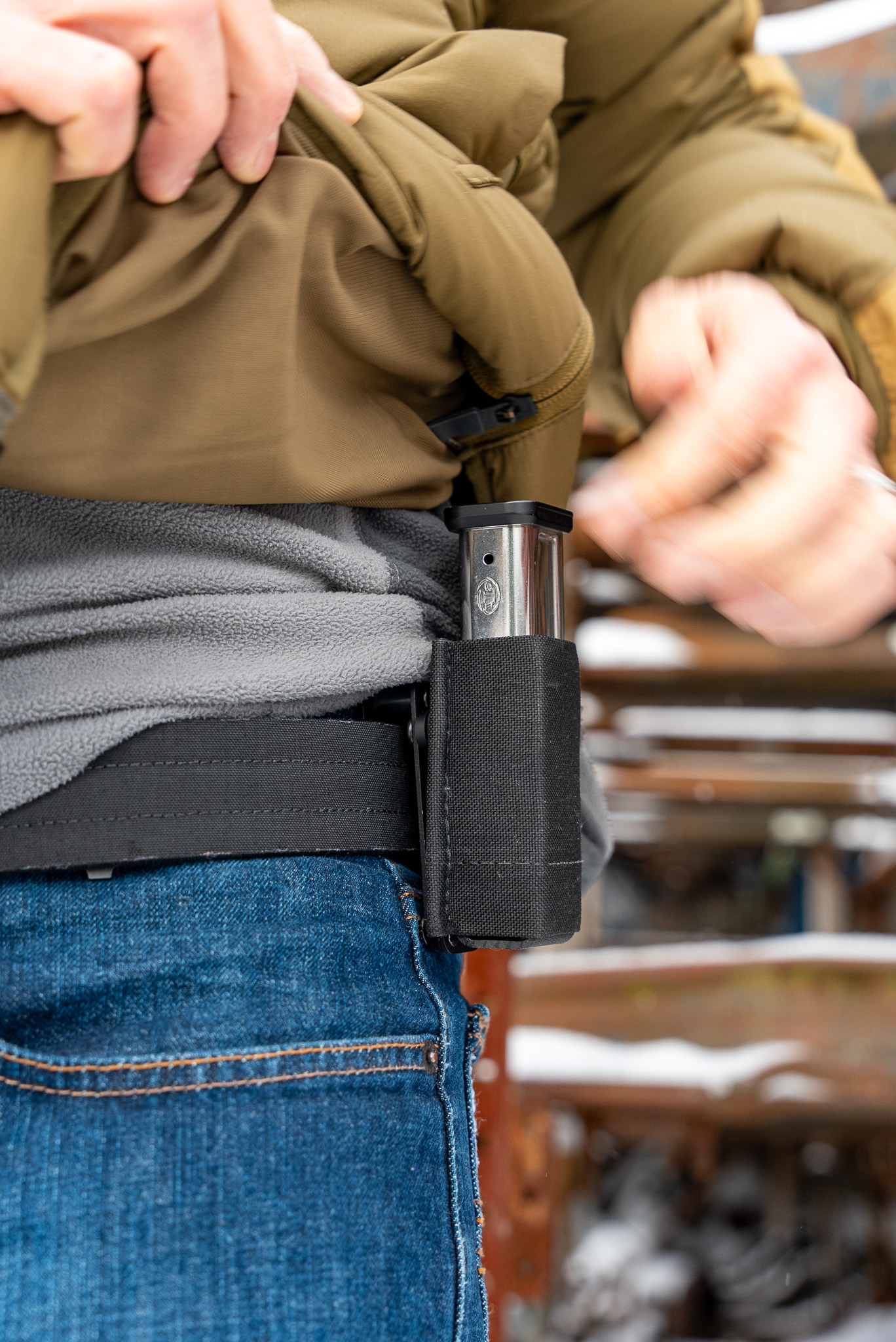 ESSTAC Single Pistol KYWI Pouch Black - Image 5