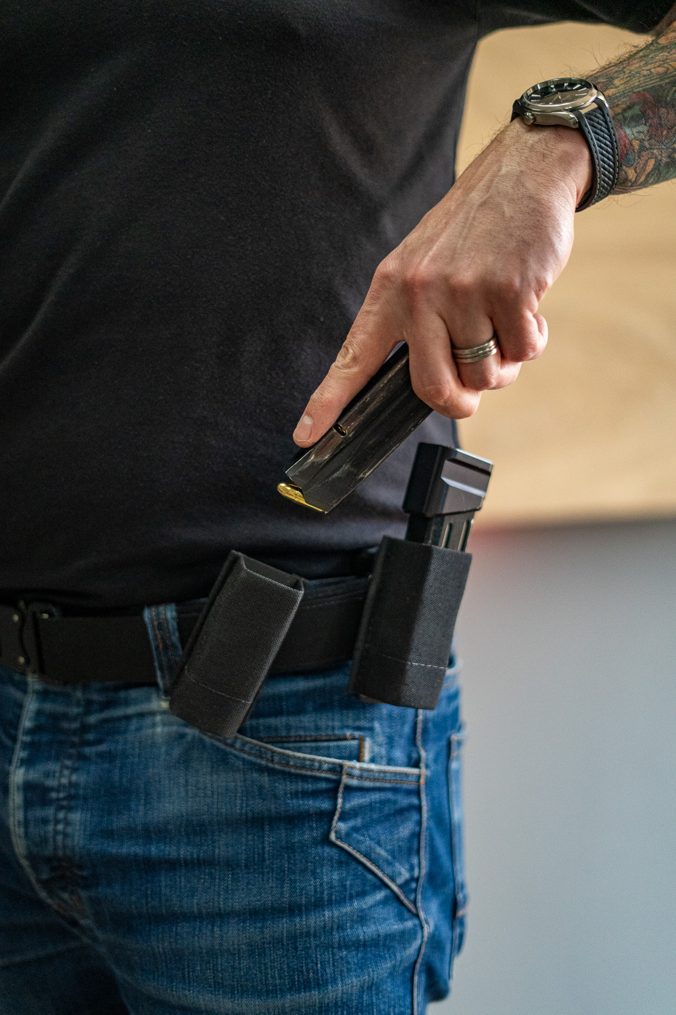 ESSTAC Single Pistol KYWI Pouch Black - Image 6