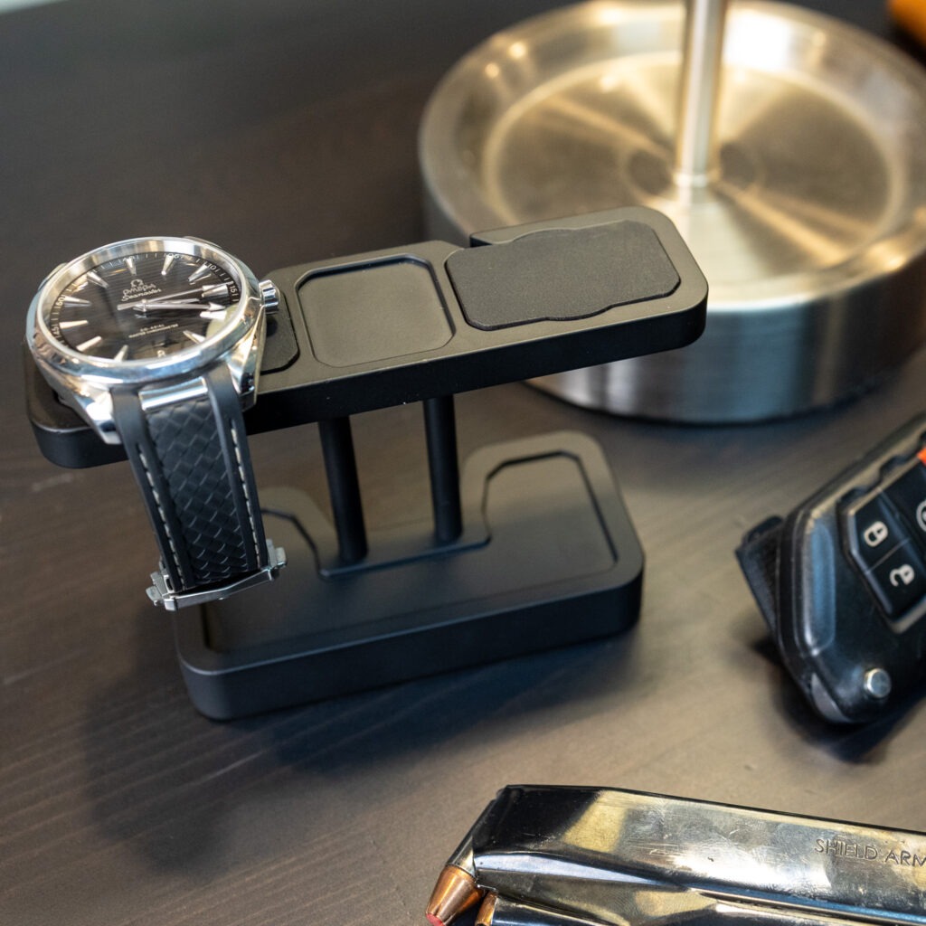 WATCH HOLDER LIFESTYLEFW1A9470 edc tray black antique leather