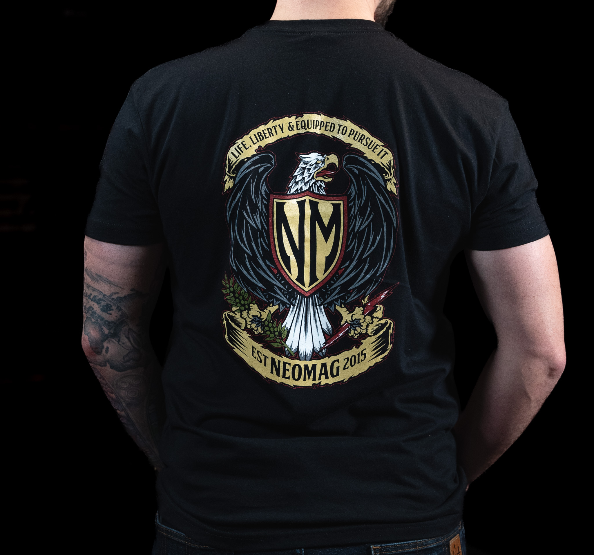 Life, Liberty & Equipped T-Shirt - Image 2