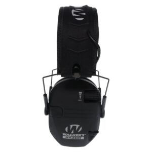 walkers razors slim electronic muffs in black.