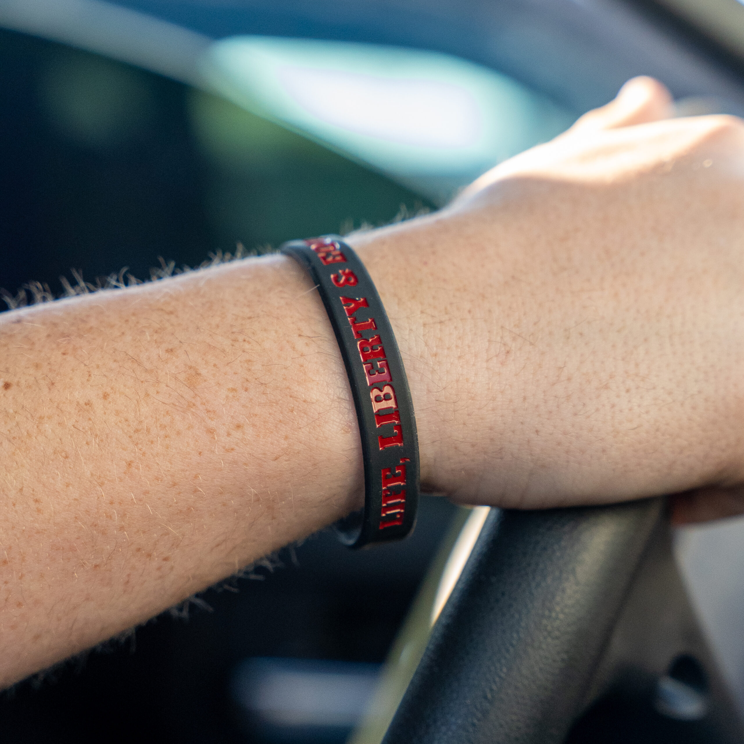 Life Liberty & Equipped wrist band - Image 2