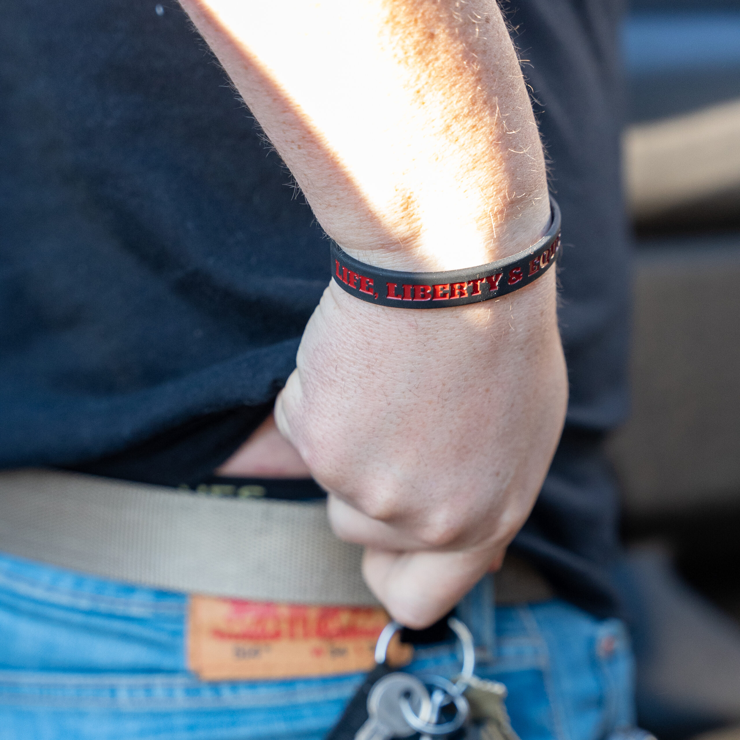Life Liberty & Equipped wrist band - Image 7