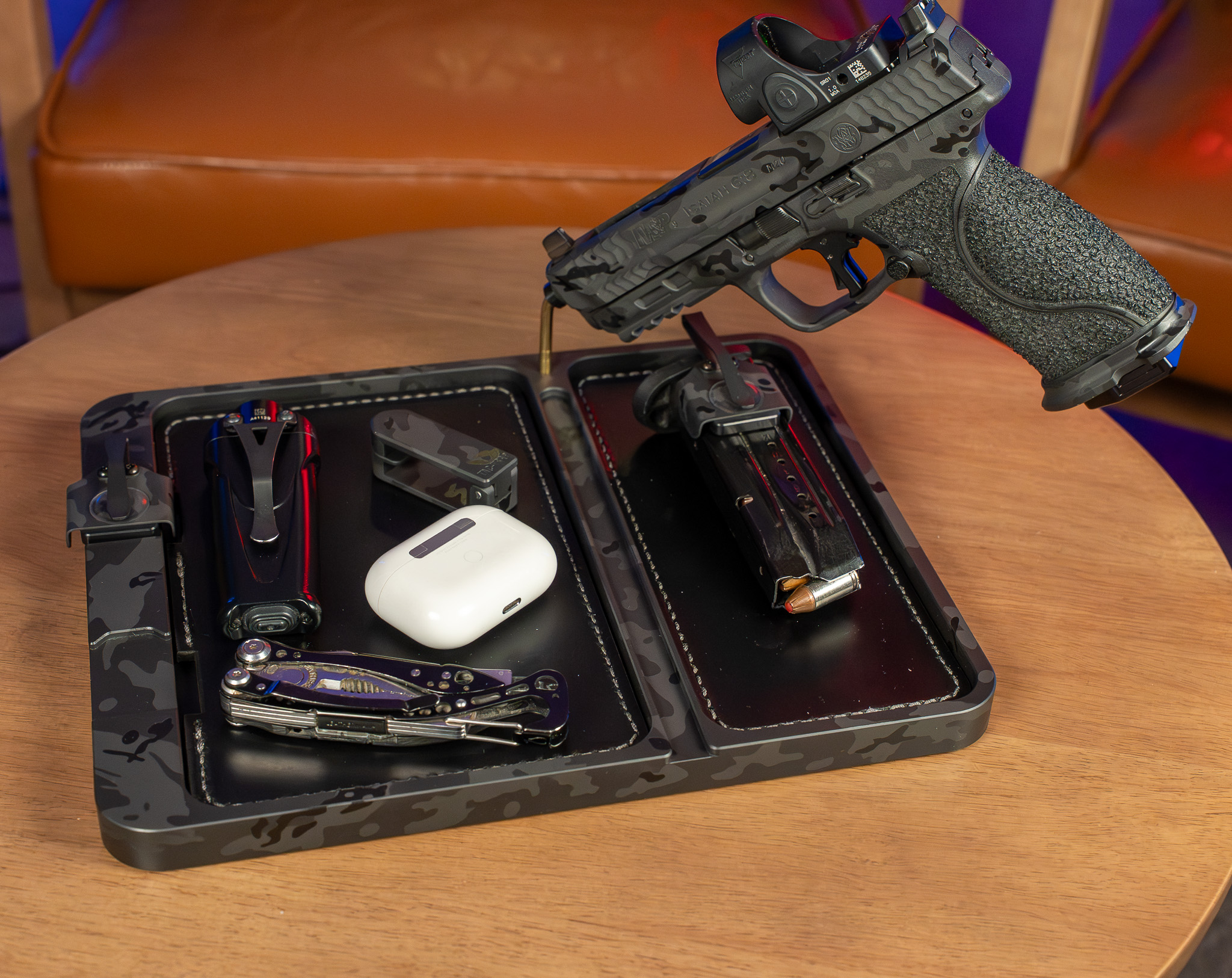 Premium EDC Dump Tray - Sheen Camo Edition